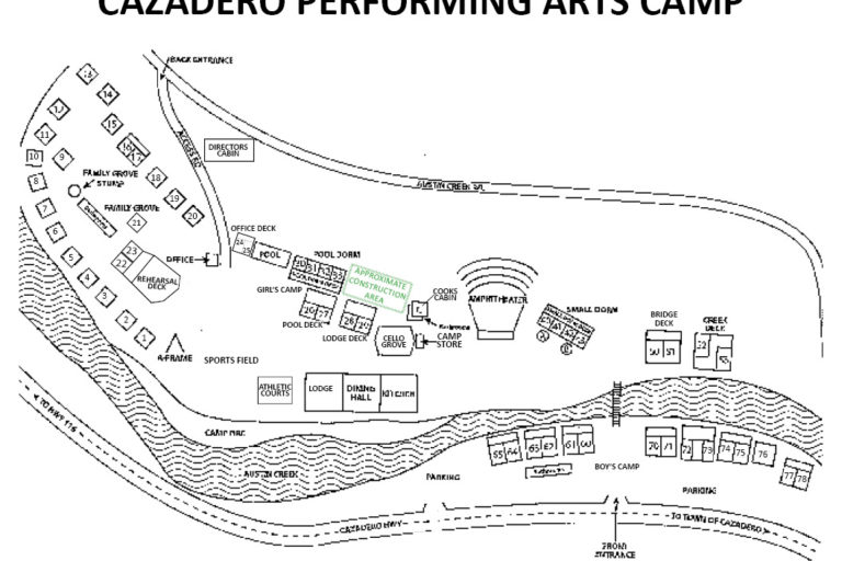 Cazadero Music Camp Summer Camps California